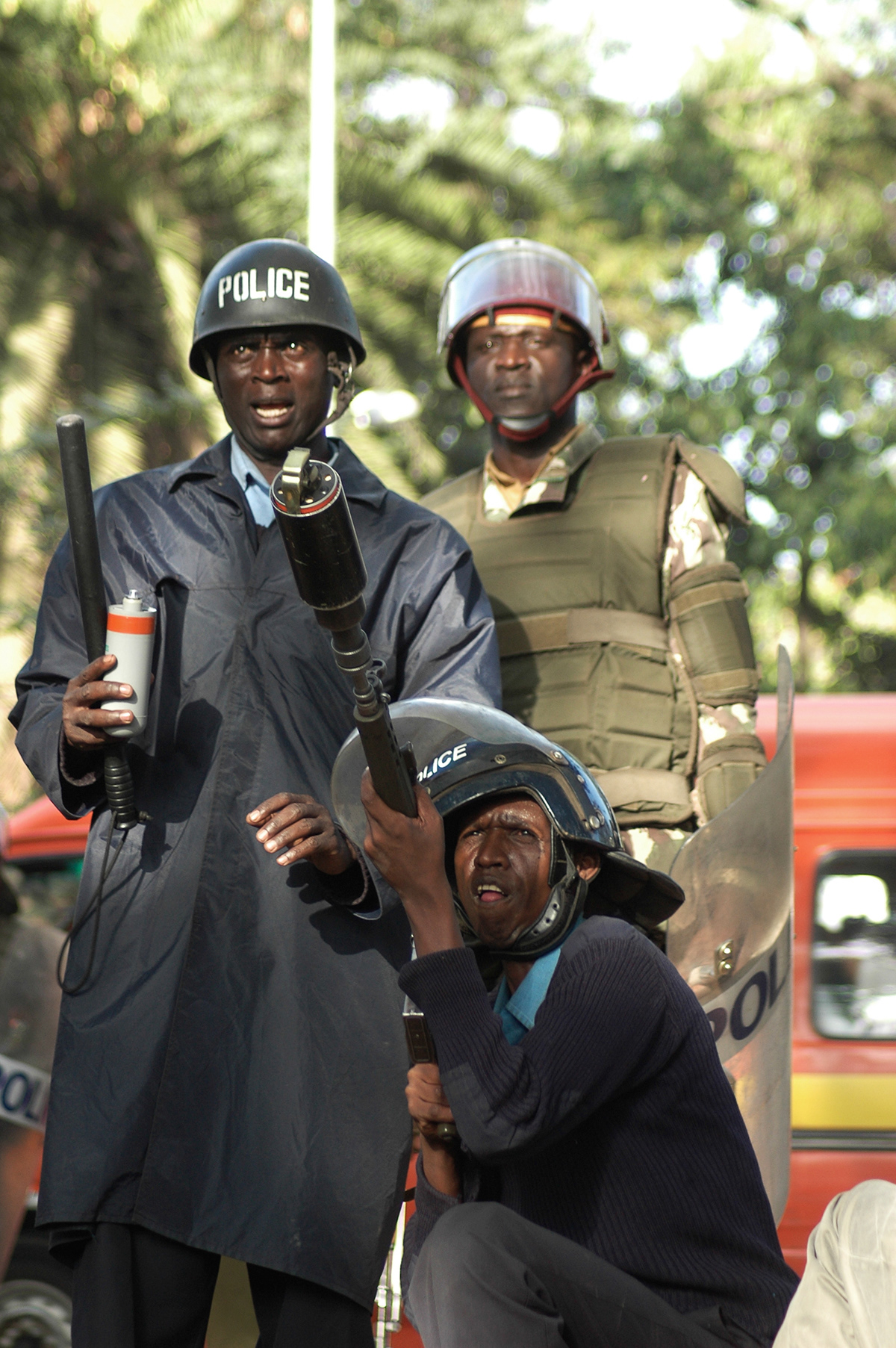 protest demonstration crime shooting police nairobi kenya
