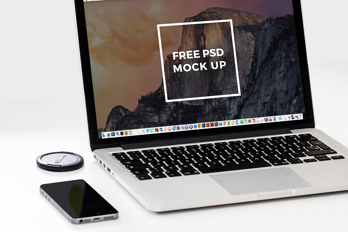 free psd free mockup  macbook pro free macbook pro apple Mockup UI