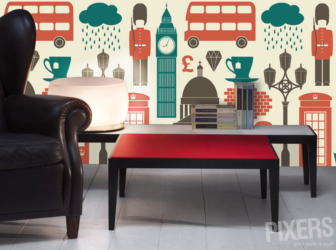 pixers  interior design wall wallpaper decal home decor London