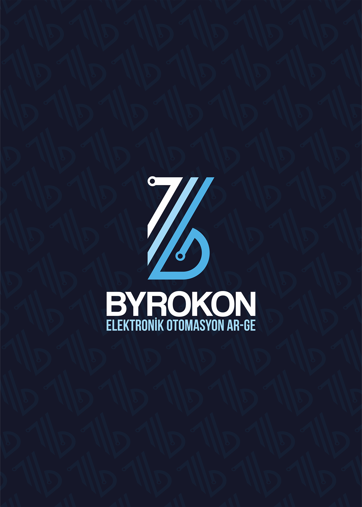 byrokon logo taha avci tasarim electronic elektronik Ar-Ge tasarım design graphic business otomasyon Behance