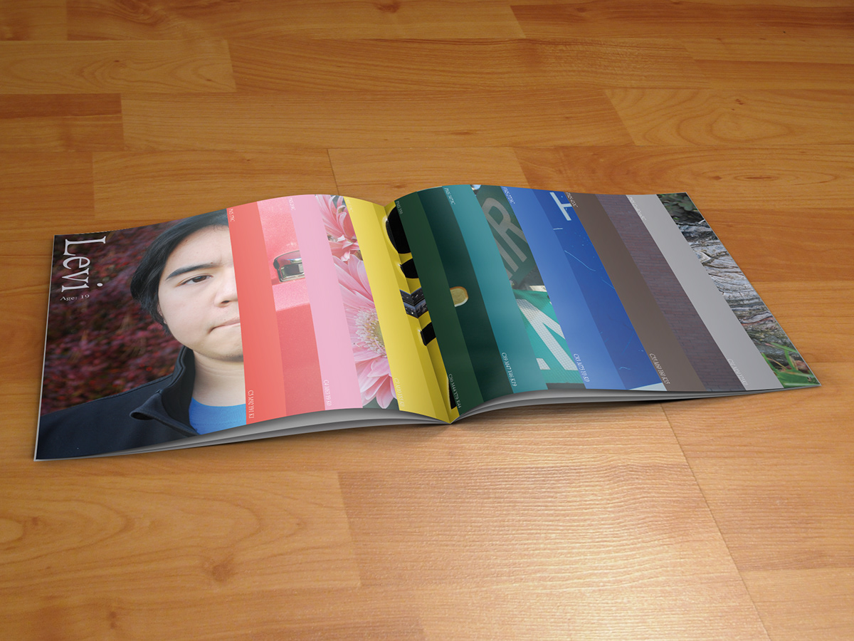 CHROMA 256 contest Booklet spreads