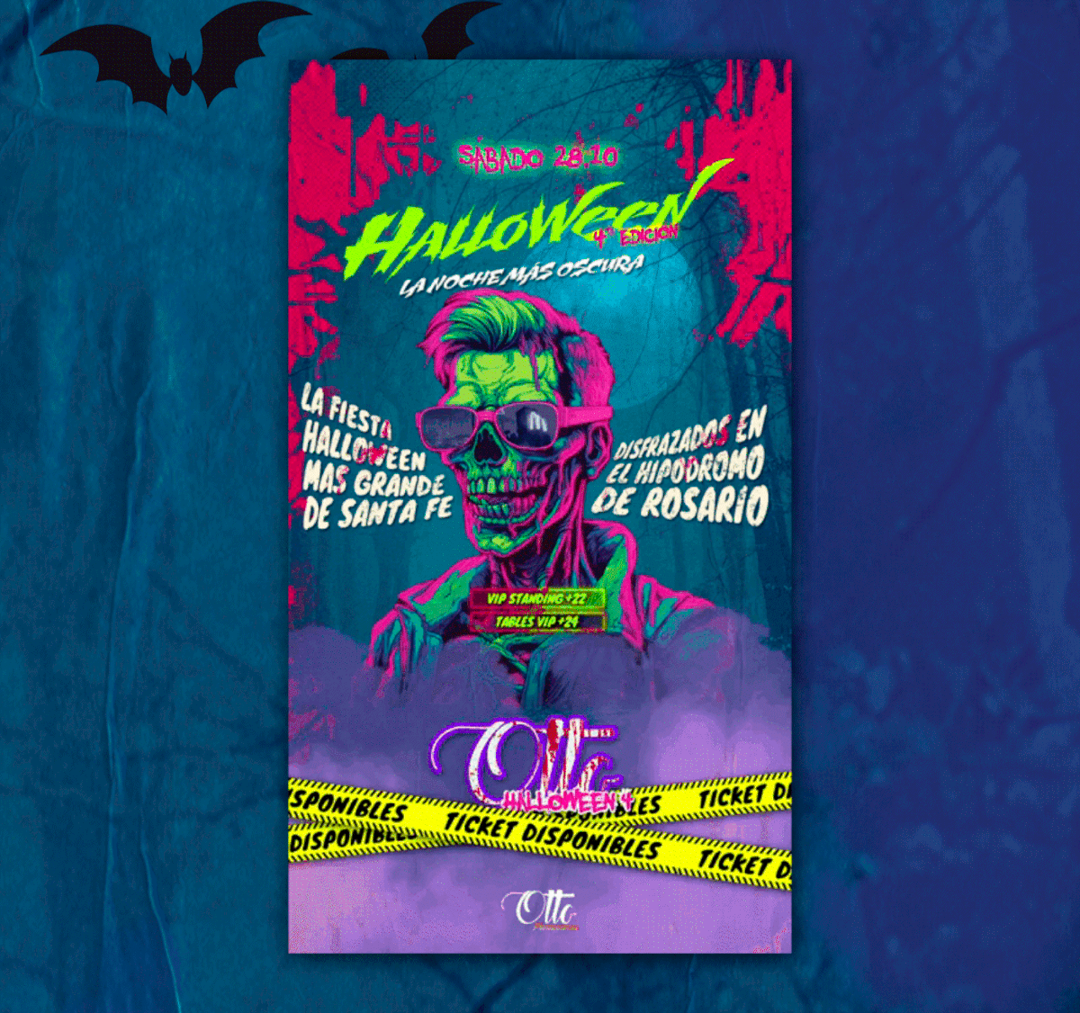 diseño gráfico Social media post design party Halloween Halloween Design horror