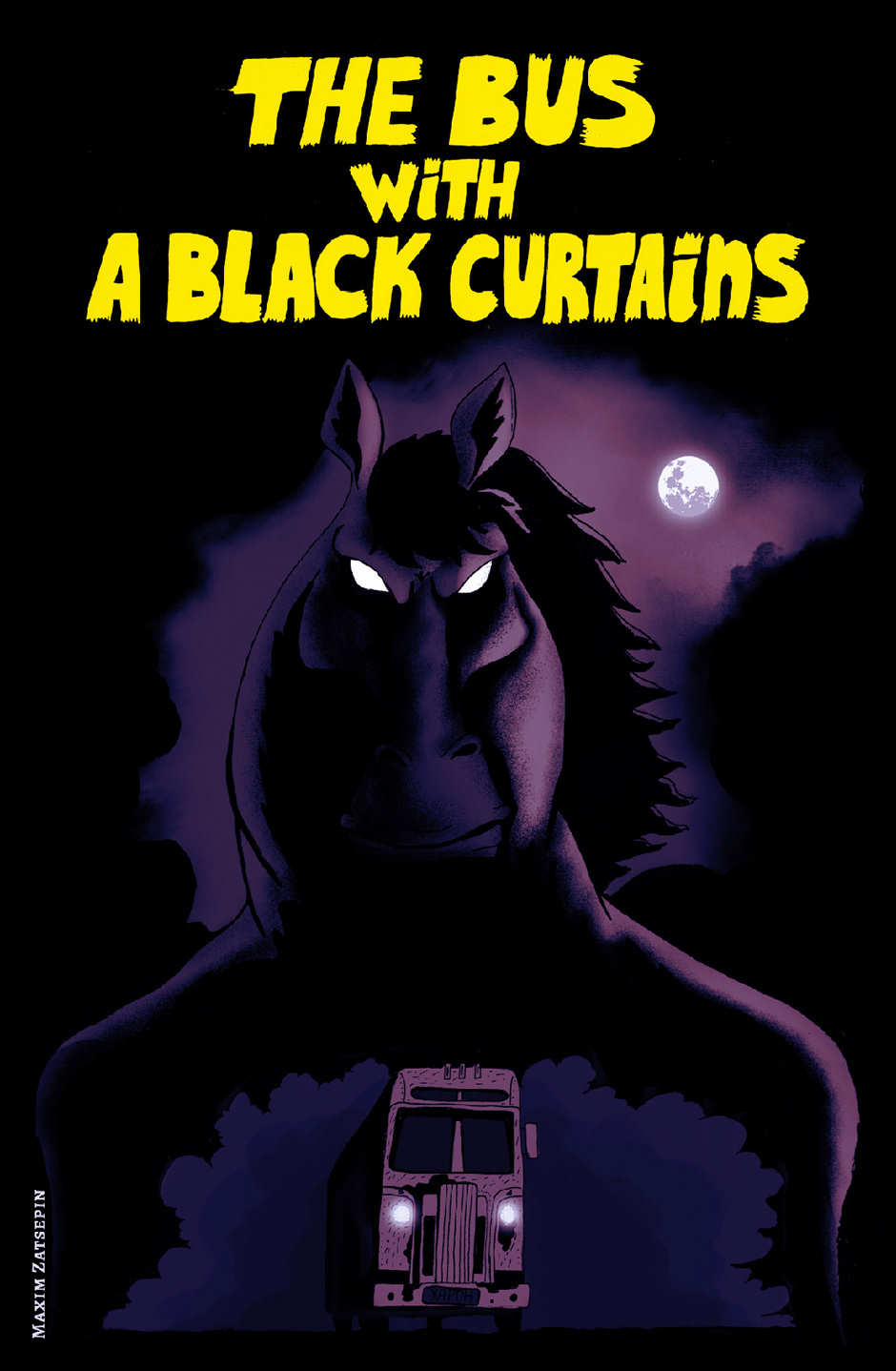 art comicbook comics creepy creepypasta horror horrorcomics horsehead ILLUSTRATION  comic