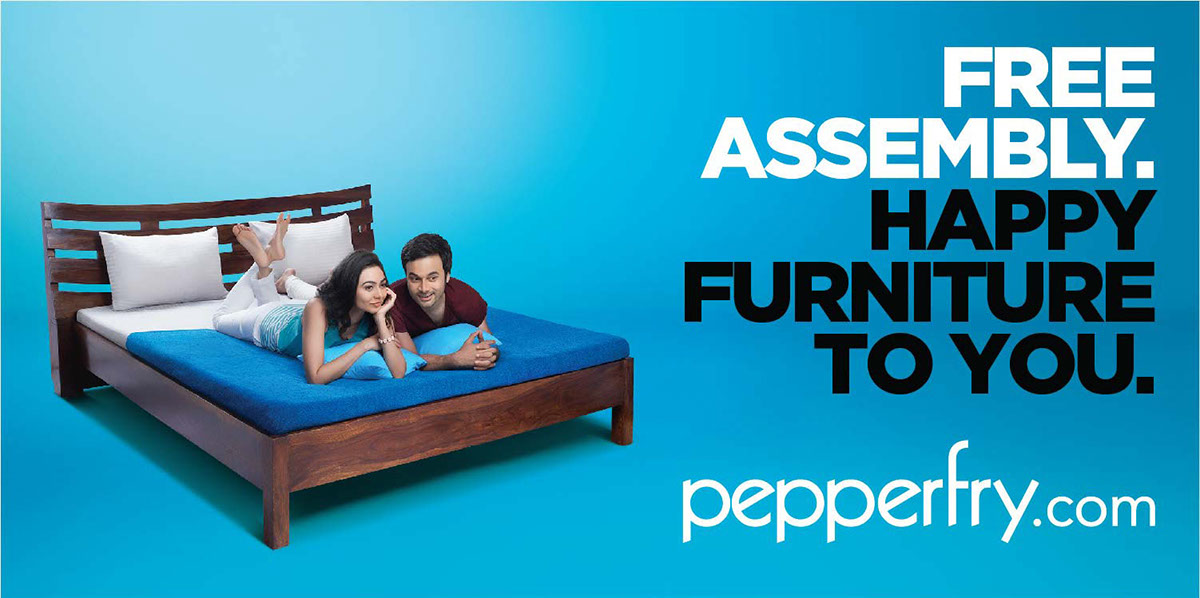 Pepperfry TVC & outdoor campaign