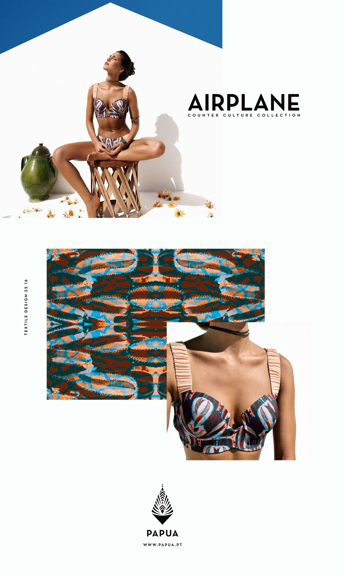 BEACHWEAR swimwear Papua summer textile print trend
