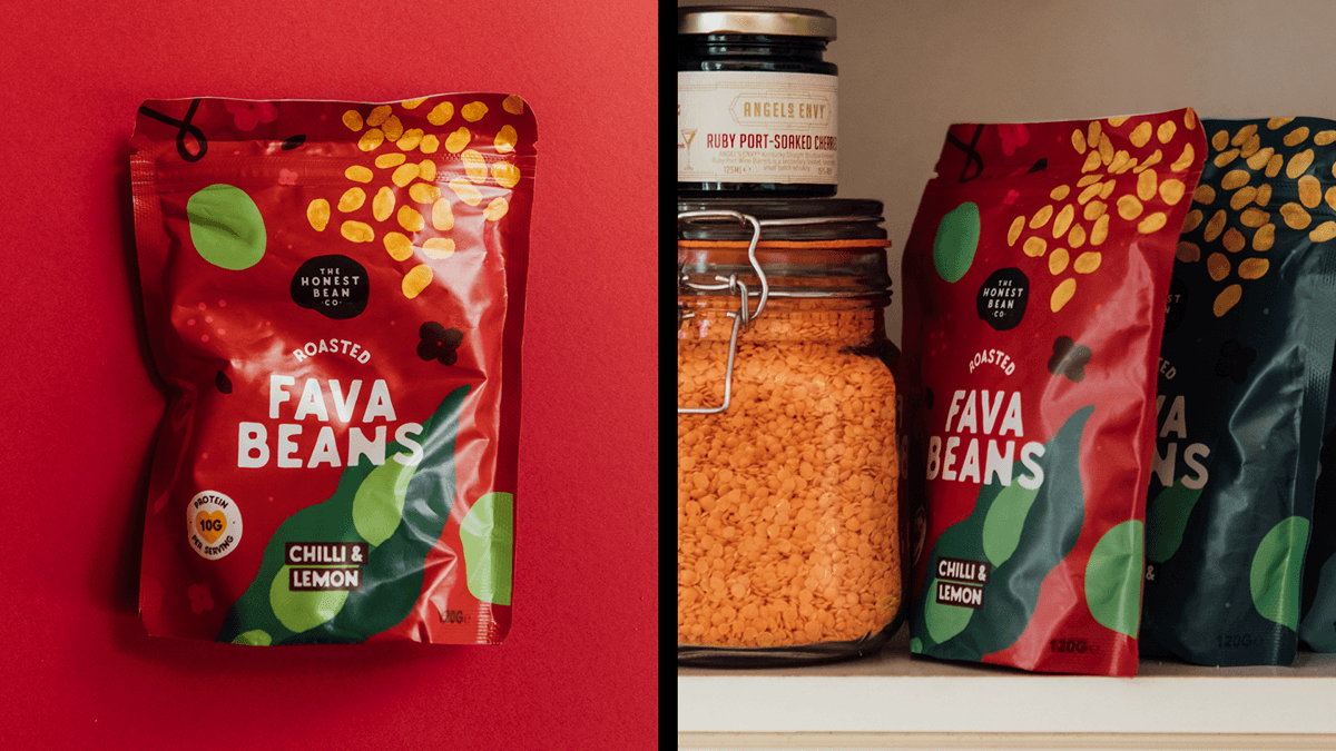 Packaging product Food  beans snacks packet FMCG branding  organic healthy