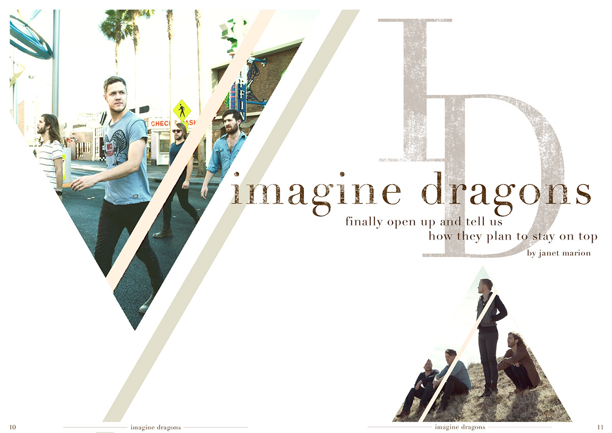 editorial magazine Imagine Dragons