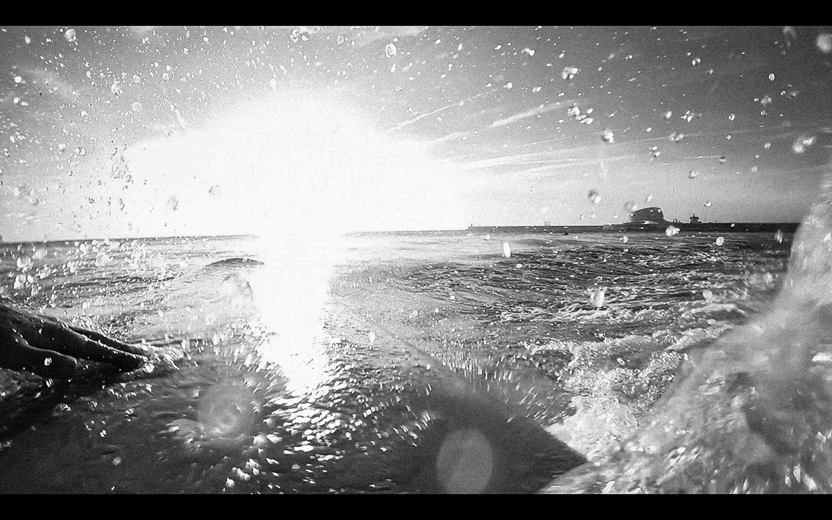 Surf photographs video Documentary  grey waves water porto Portugal matosinhos inside sea sport