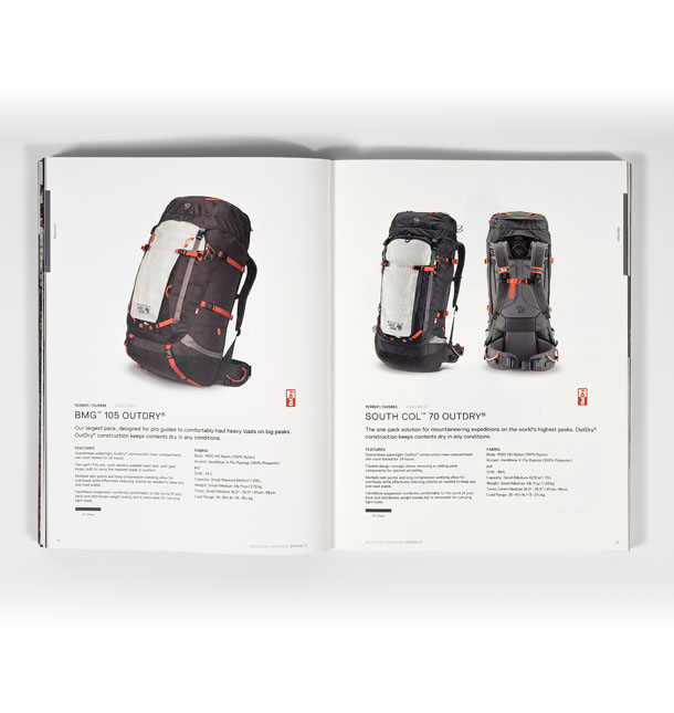 workbook Product Catalog editorial Outdoor mountaineering alpinism