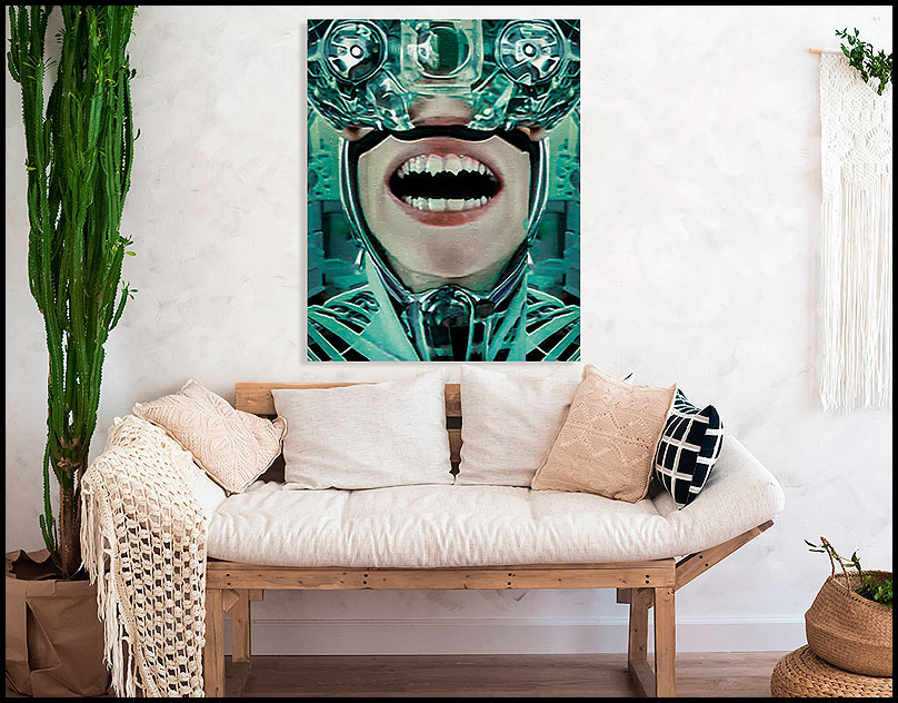 fantasy surreal distopic cyborgs ai prints Digital Art  Photo Manipulation  creepy dark