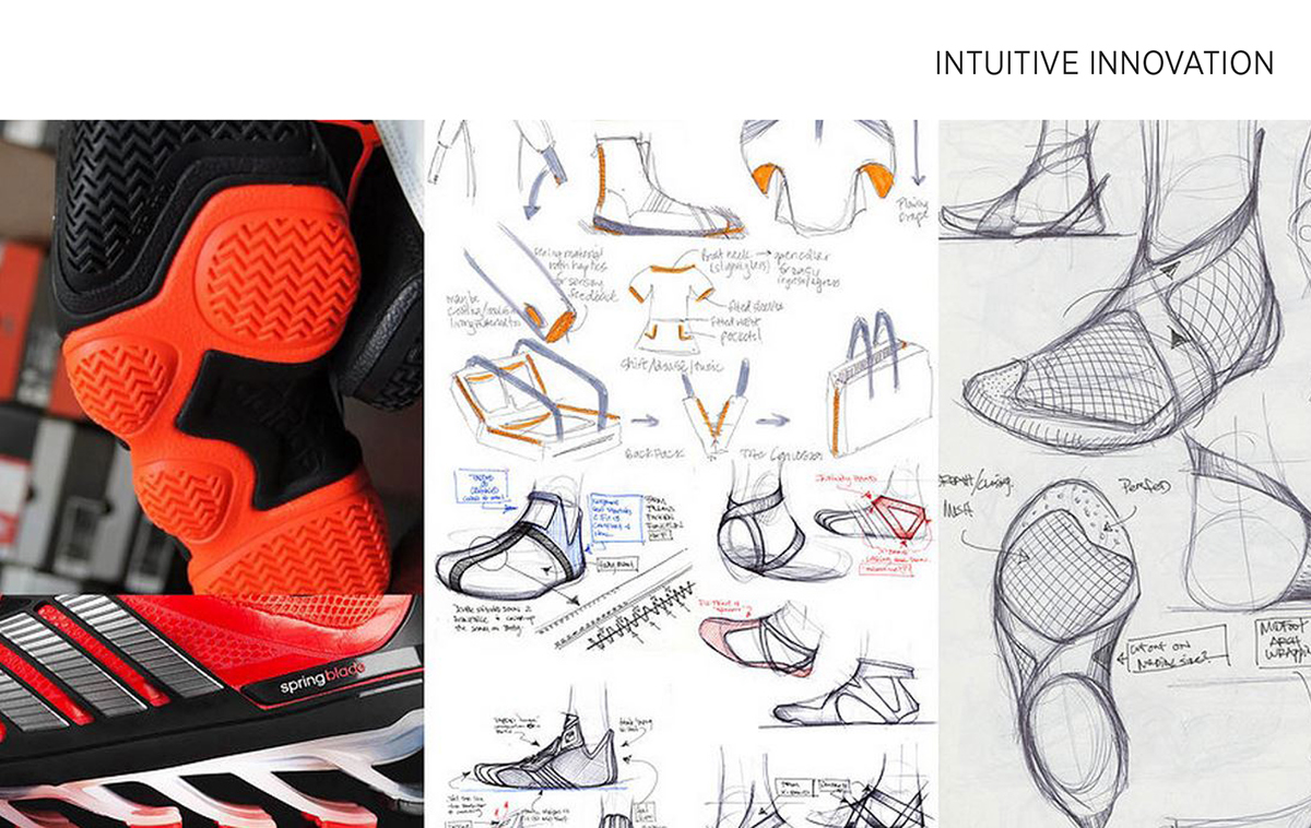 Adobe Portfolio footwear design Apparel Design innovation