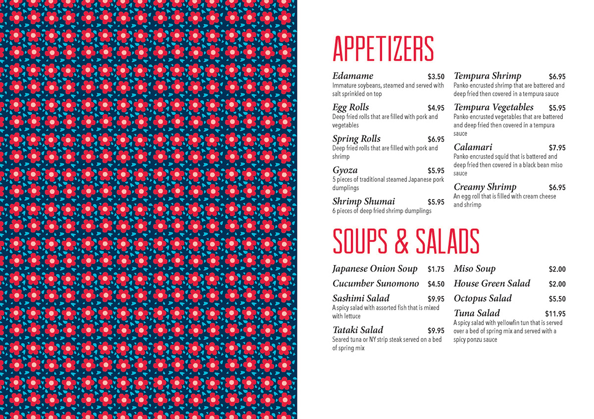 redesign restaurant coaster menu Signage origami  chopsticks uniform stationary sakura