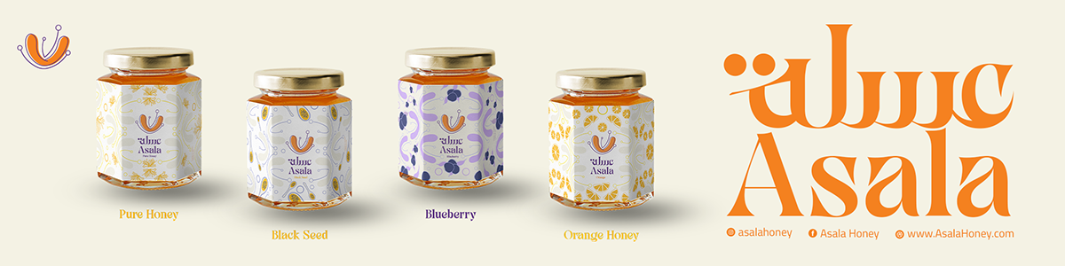 honey brand identity visual identity identity Logo Design Brand Design motion graphics  Packaging typography   logo