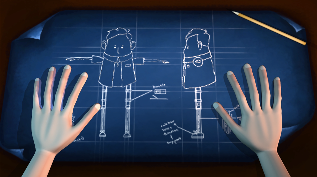 3d animation Character story digital illustration