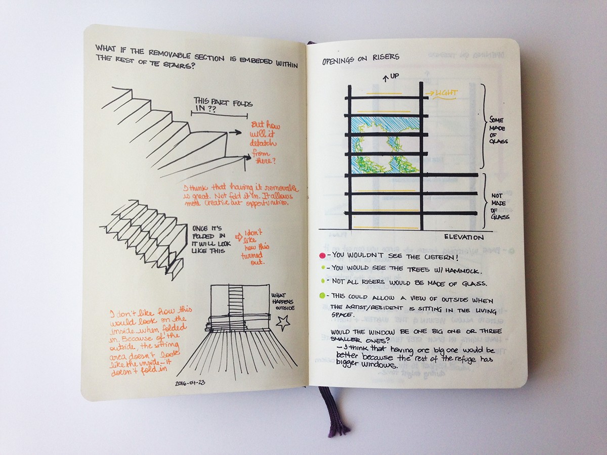 sketchbook moleskine architecture Process Drawings sketch
