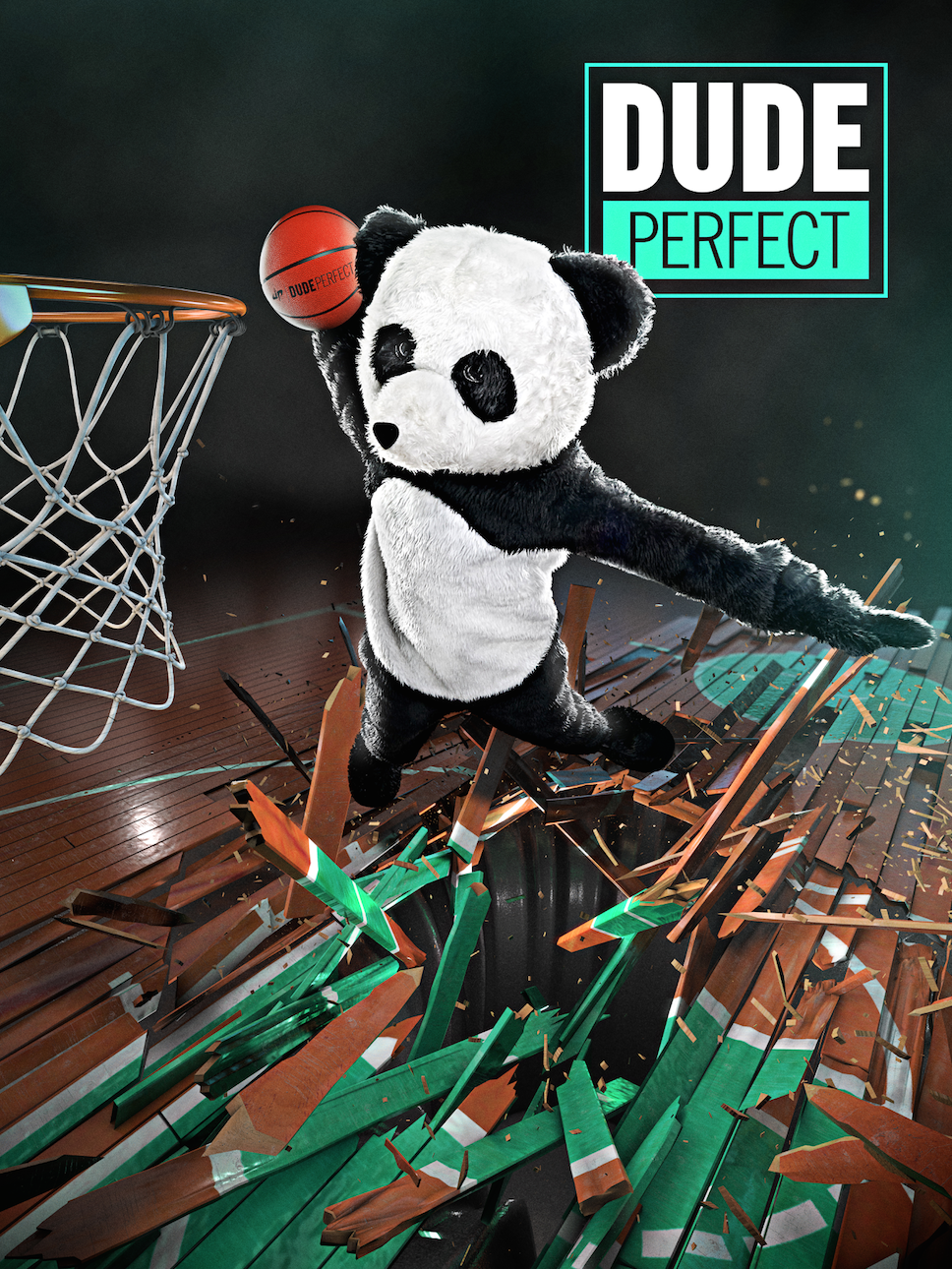 Dude perfect panda hero.