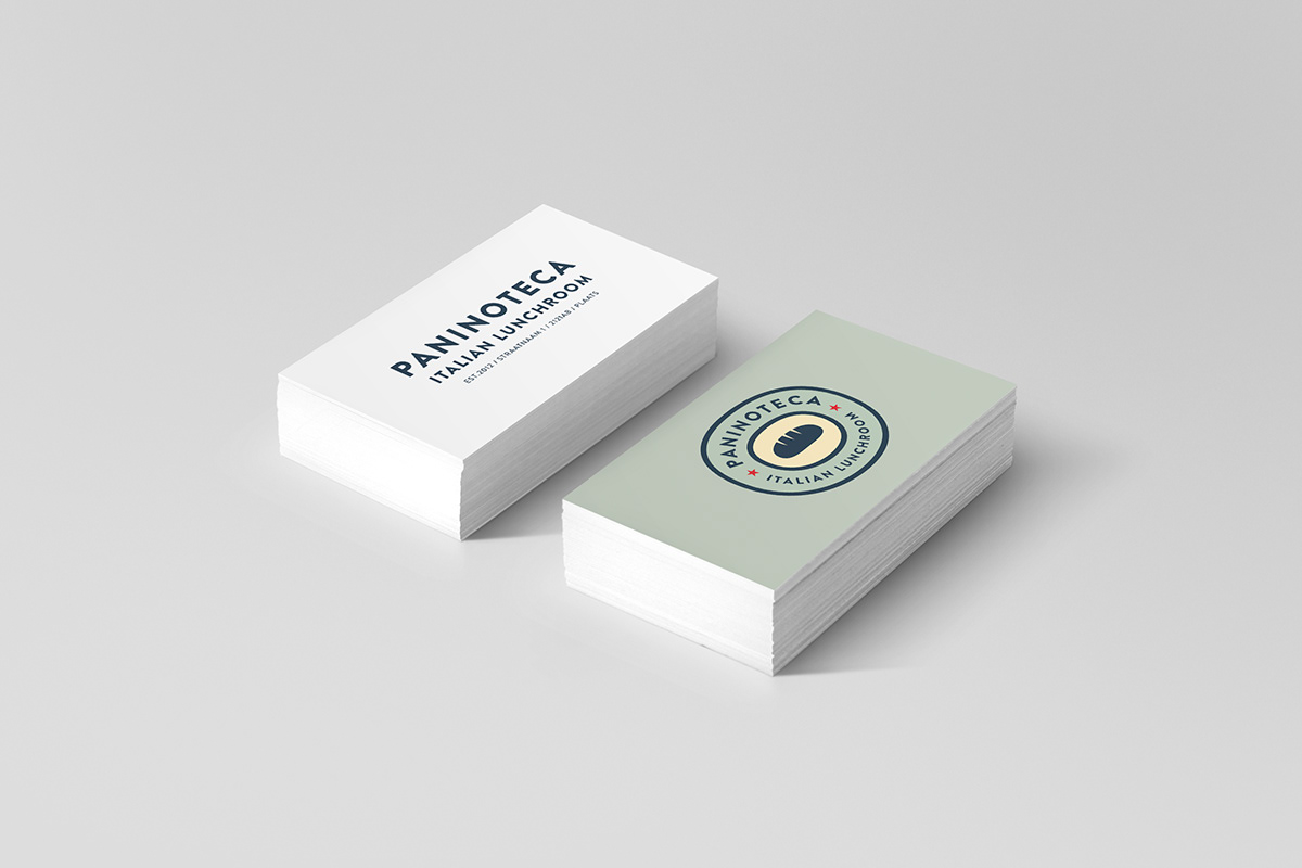brand design logo lunchroom lunch Business Cards stationary Retail
