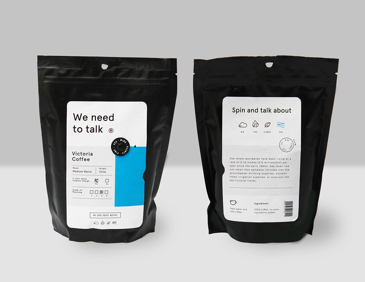 design Coffee package talk Food  happer