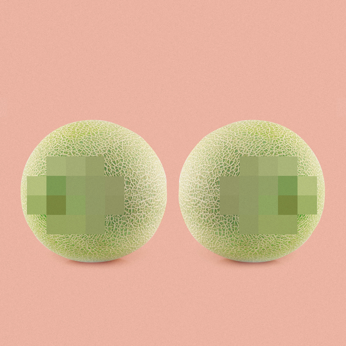 Censored boobs nude pixel art Fruit censurado pixeles