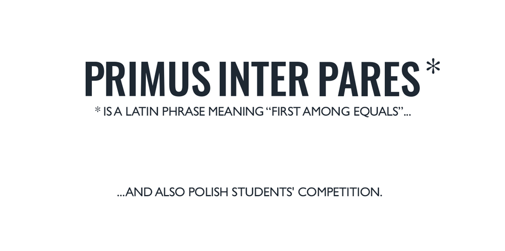Primus Inter Pares logo Behance