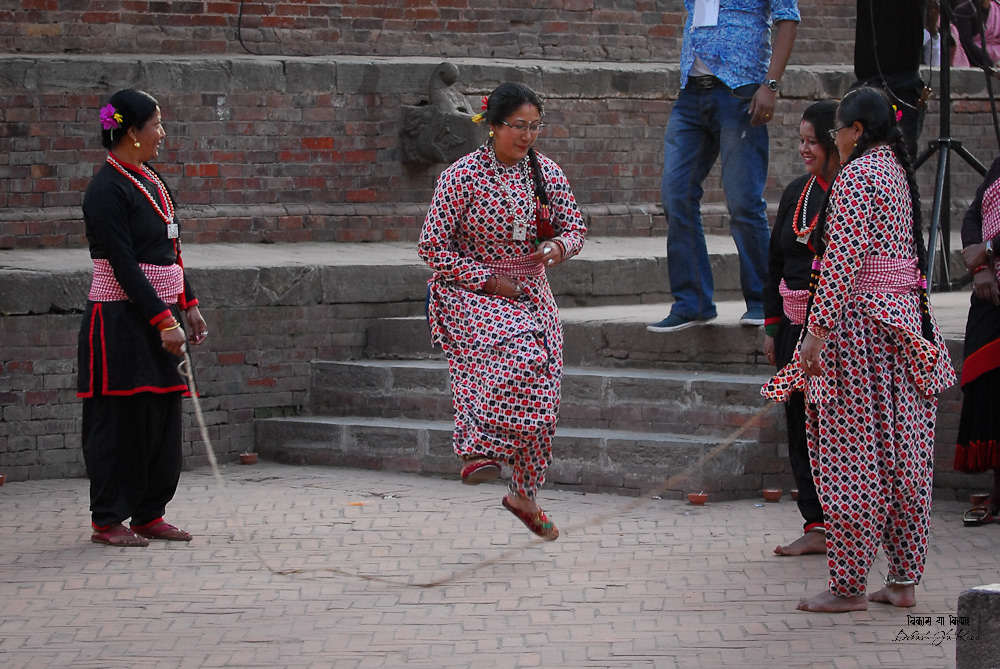 Cultural program bikashyakipa bikashkhadge nepal patan lalitpur festival