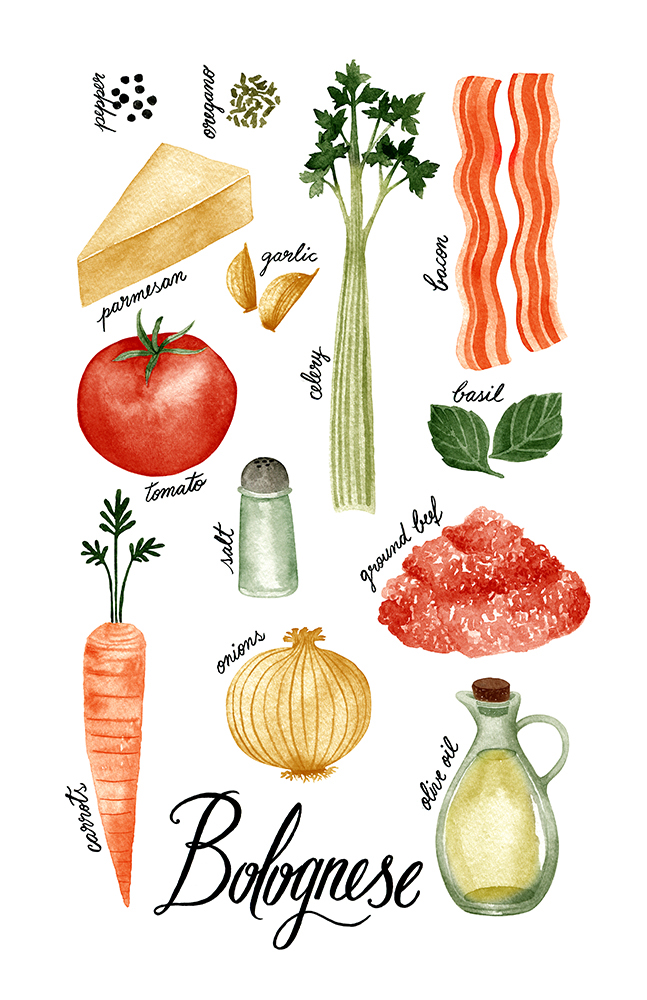 italian print kitchen print food poster Kitchen poster cooking poster