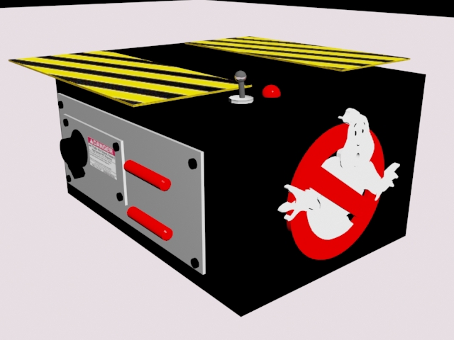 caja ghost busters Proyecto Escolar