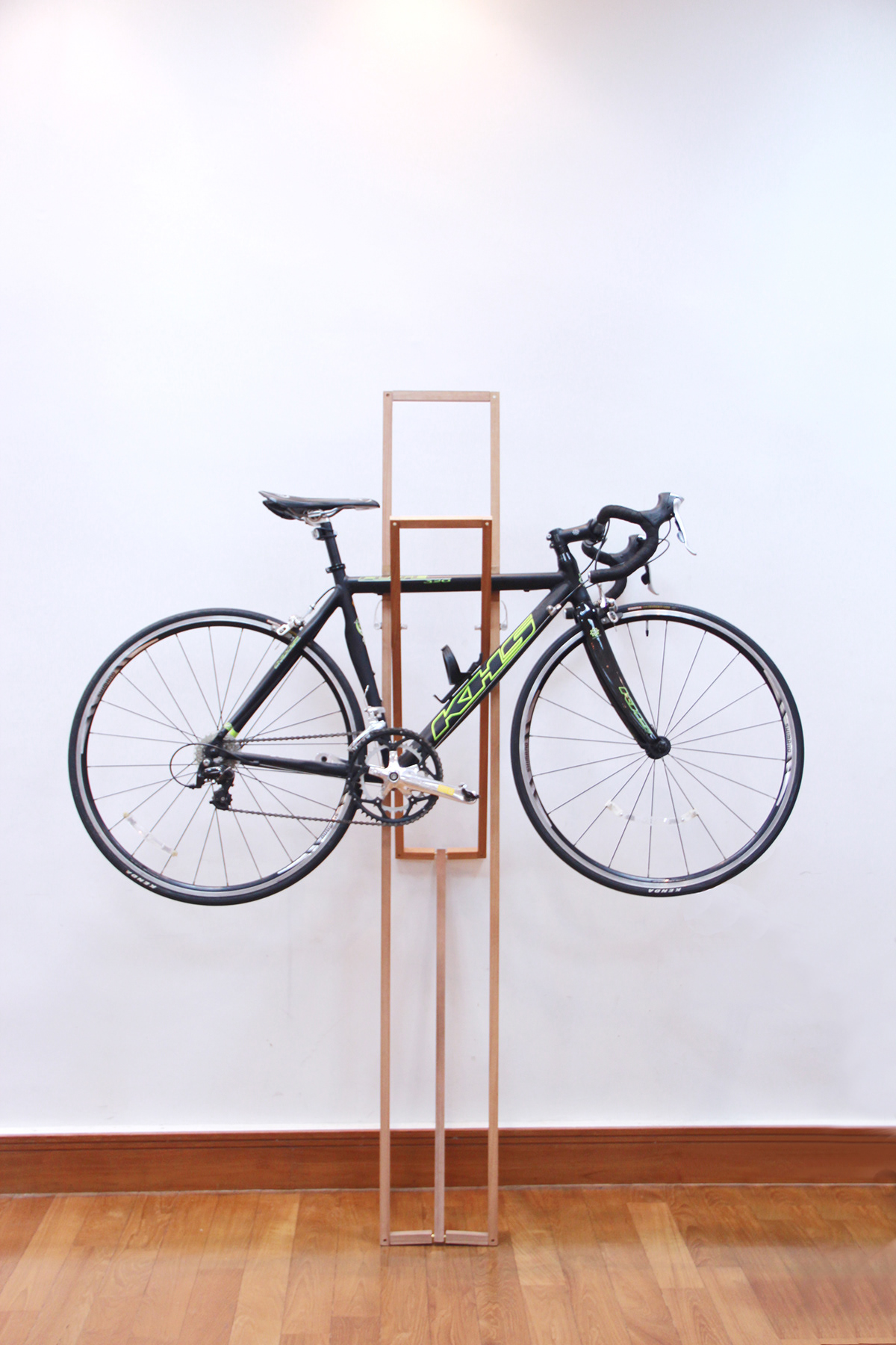 bicycle perch timber construction