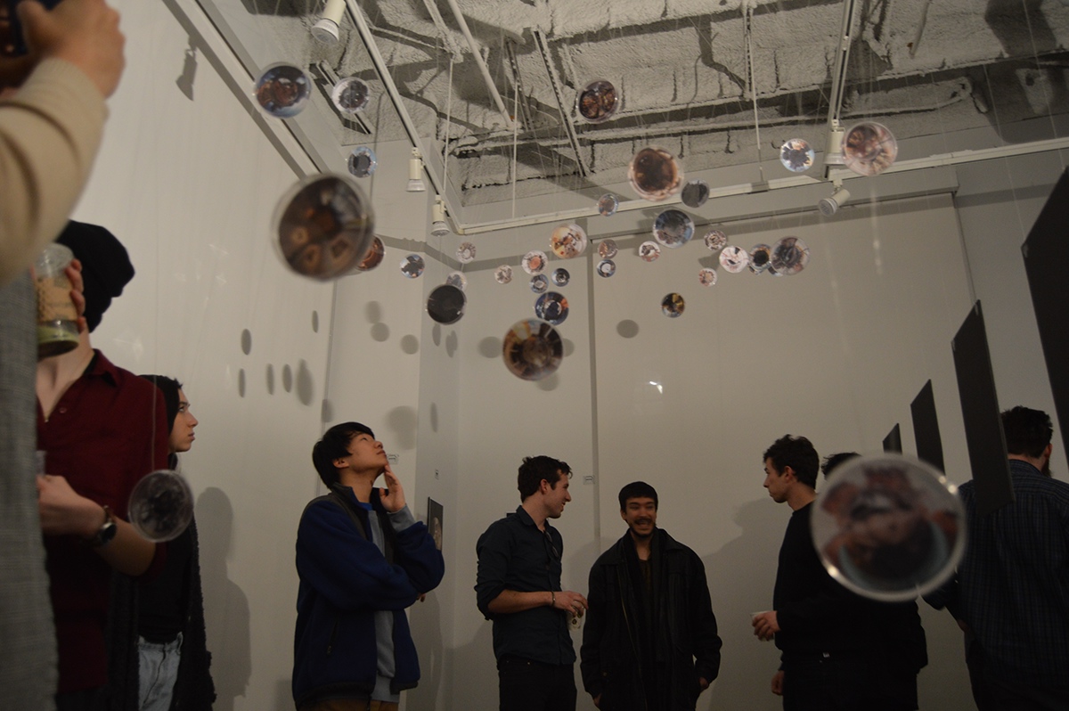 Steam Providence Social Bubbles interactive Exhibition  GD Commons City+Data Photography  Bacteria study