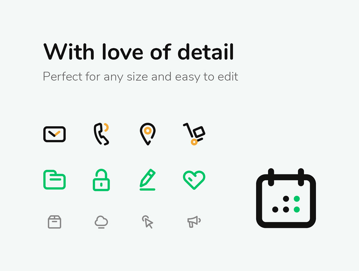 icons free freebie vector line outline ios Web app download
