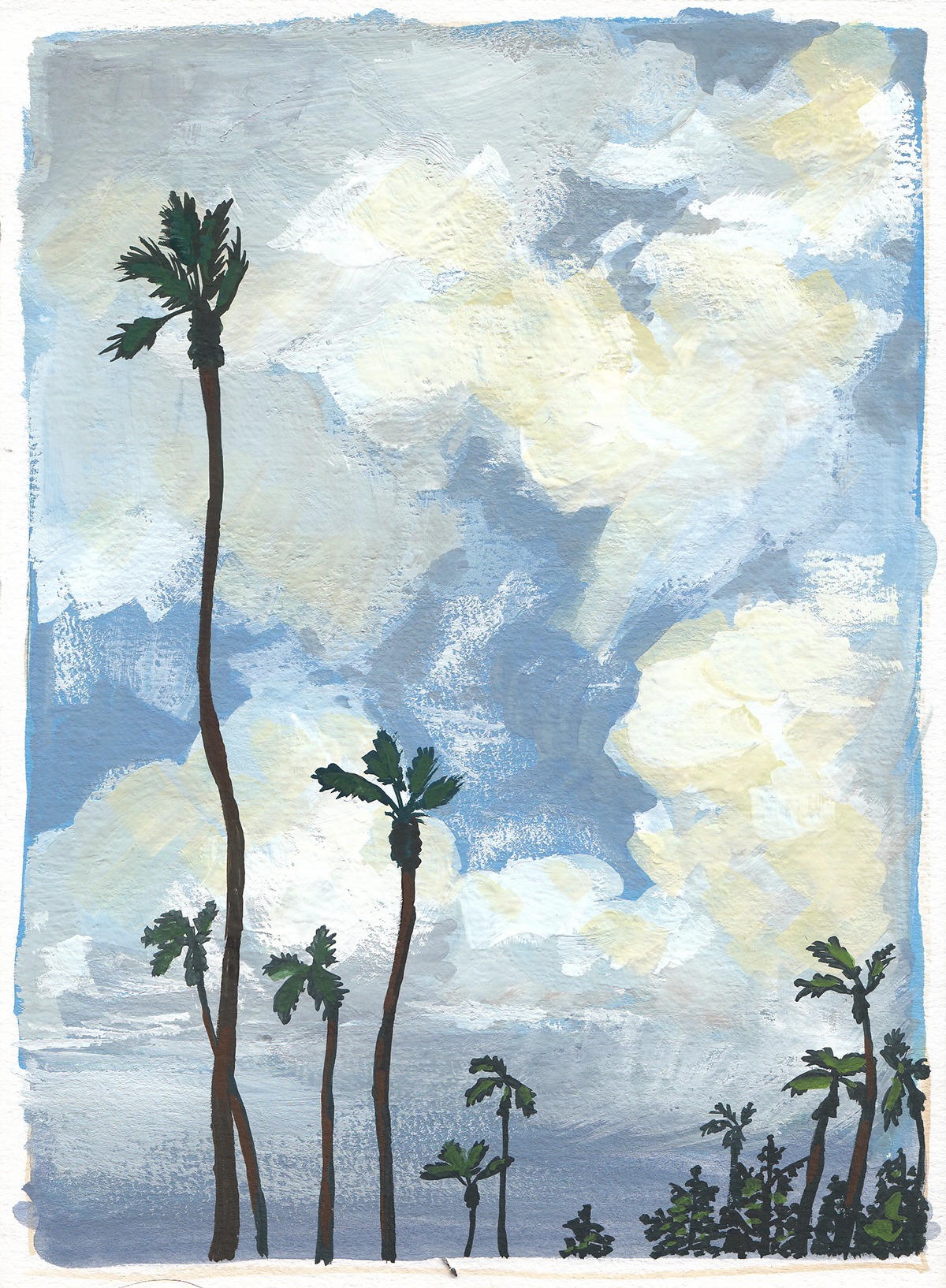 paint Gauche plein air Landscape japan California SoCal coronado
