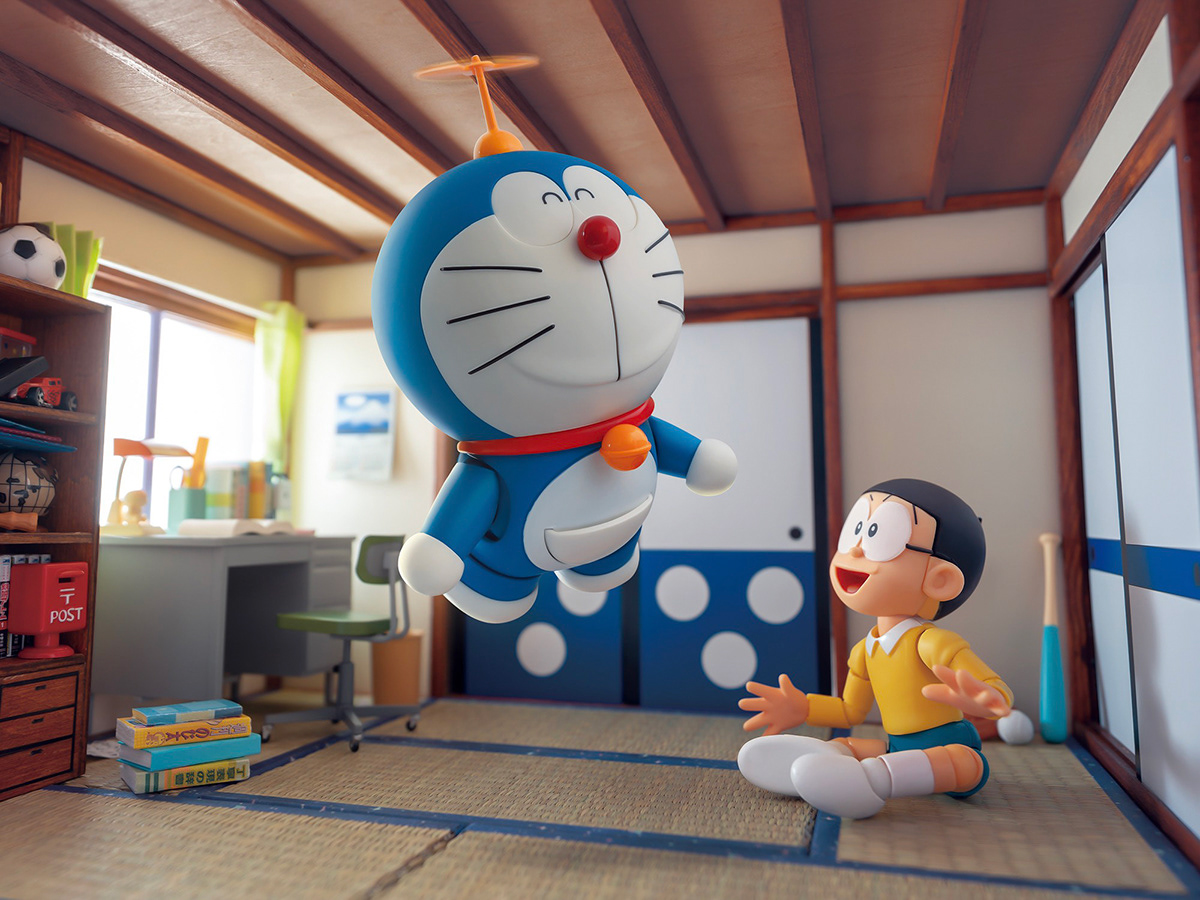 A Micro Room  of Doraemon  Nobita on Behance