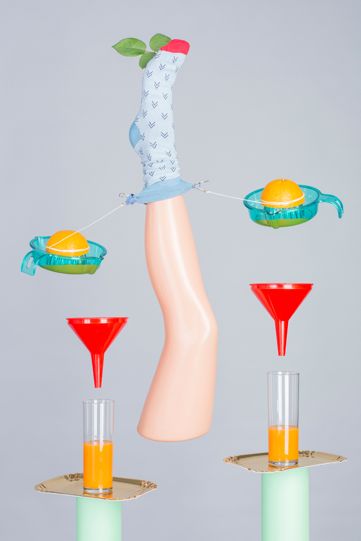 stillife propstyling socks mathery matherystudio design campaign advertise propsmaking setdesign set Collaboration Guide Colourful  oddpears