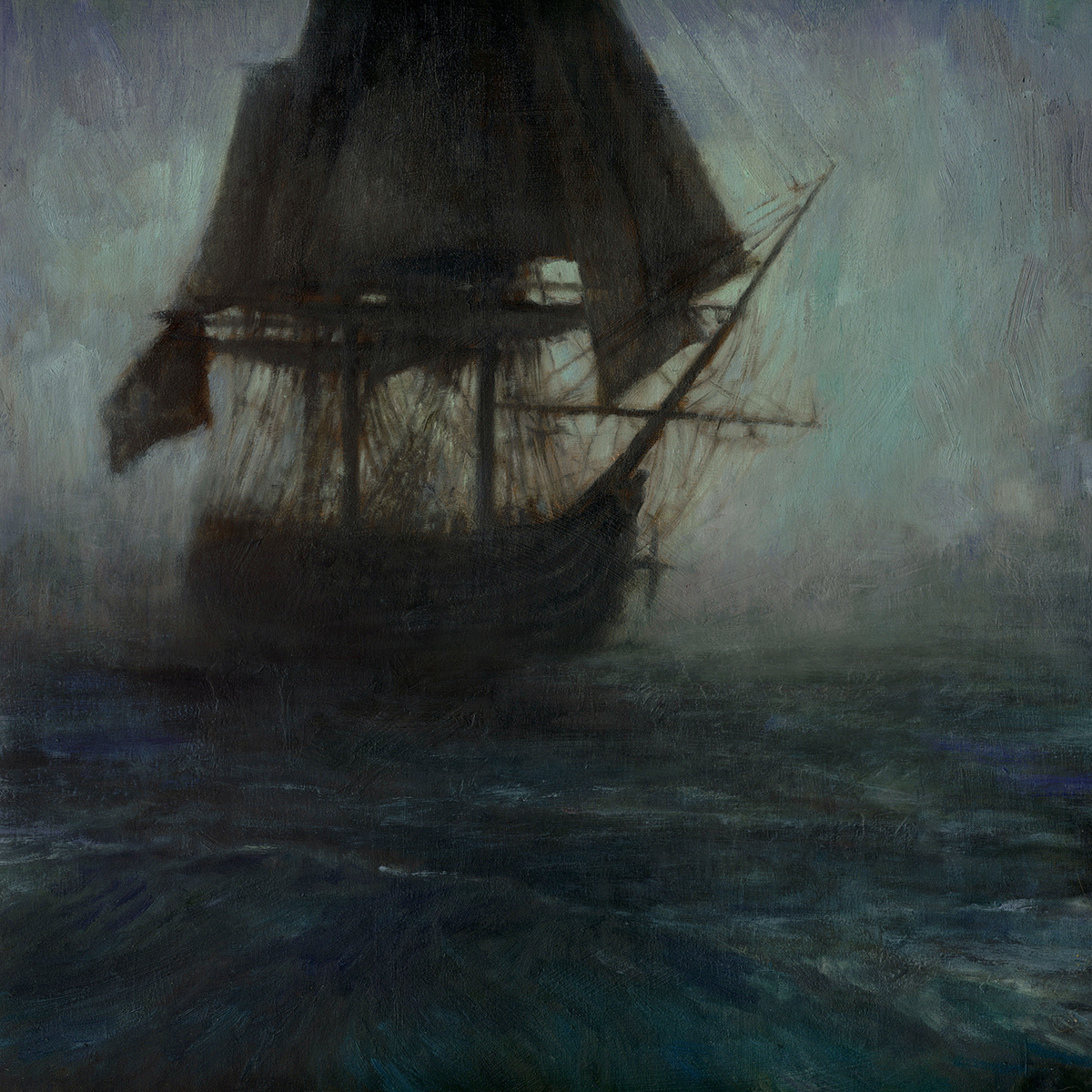 pirate pirate ship ship nautical Sail Ocean fog