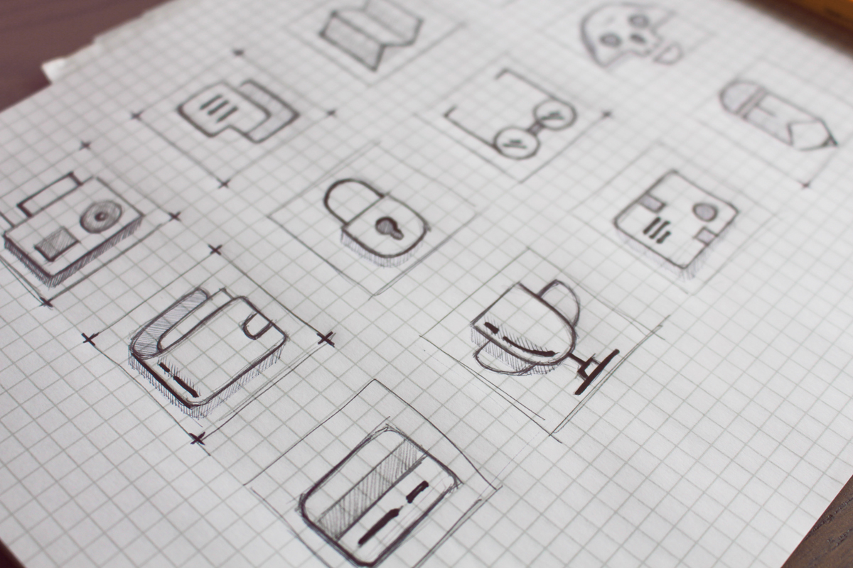 dashboard simple profile shape app user freebies clean free icons wireframe