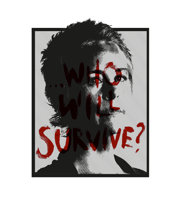 twd Carol TWD The walking Dead Who will survive T Shirt mock up