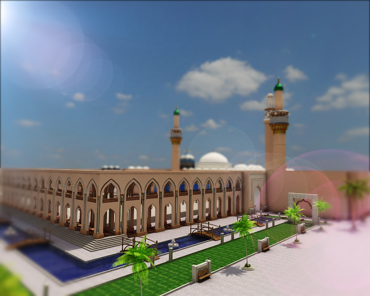 Islamic Work  Architectural Exterior Render