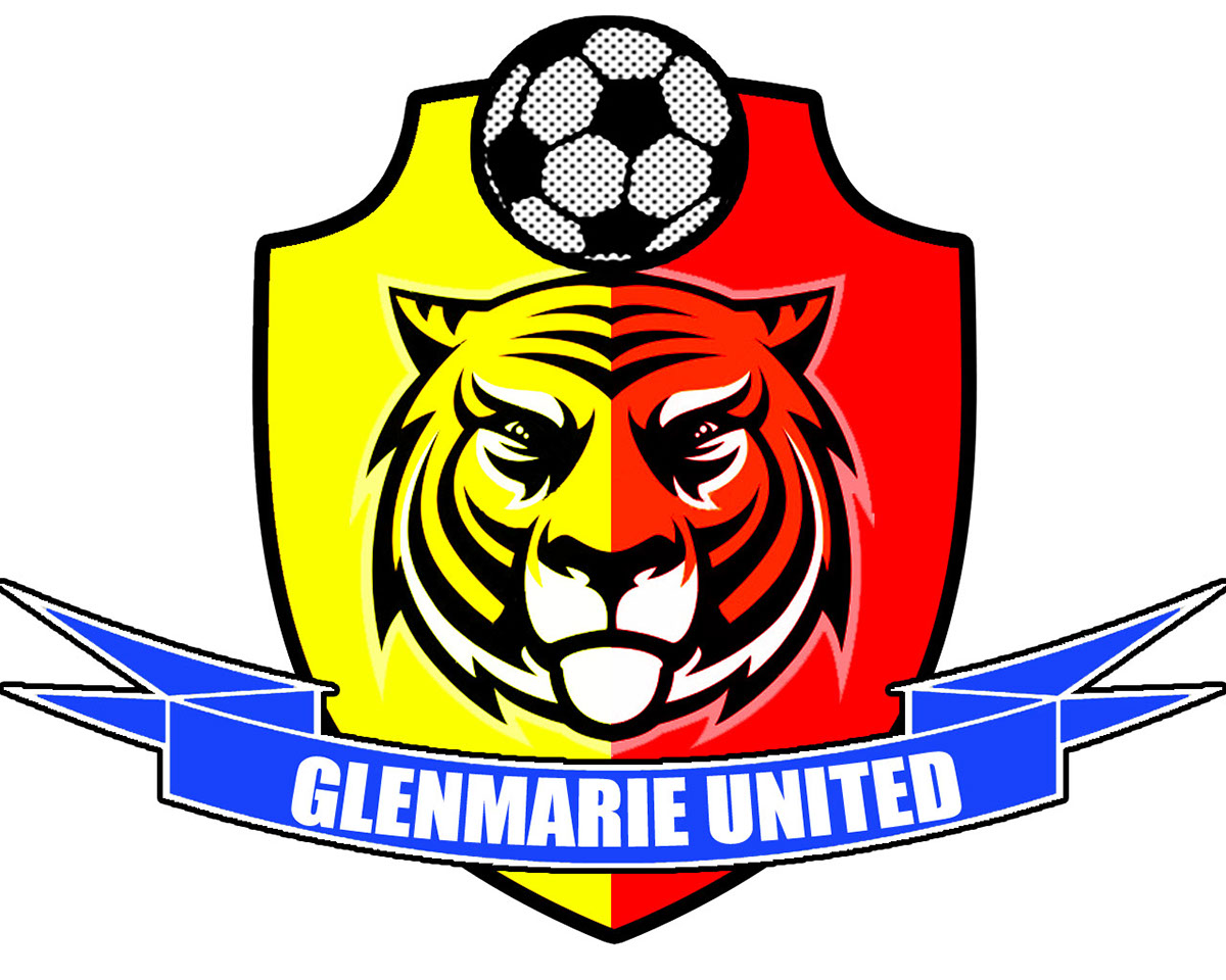 football football emblem soccer soccer emblem logo glenmarie united Glenmarie