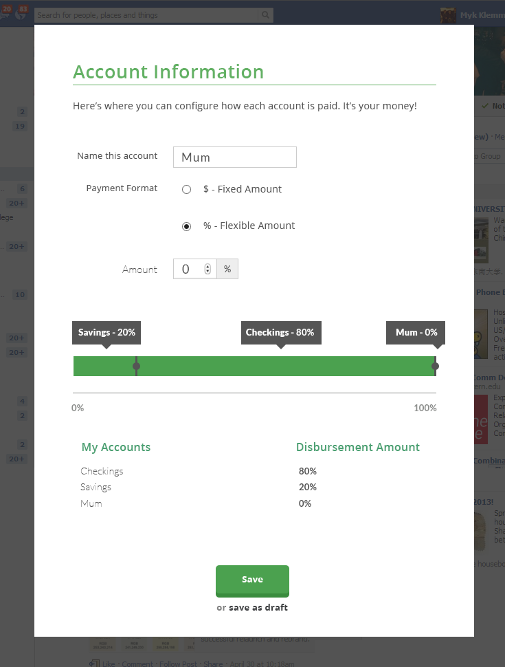 Case Study ux finance Direct Deposit account management High Fidelity wireframe