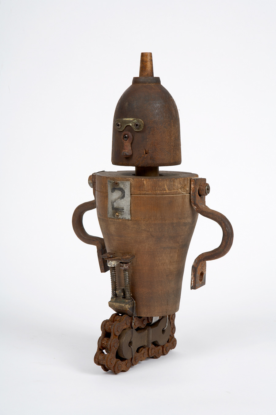 robots Shawn Murenbeeld wood Touchwood Design 3D  Illustration mechanical sculpture whimsical droids