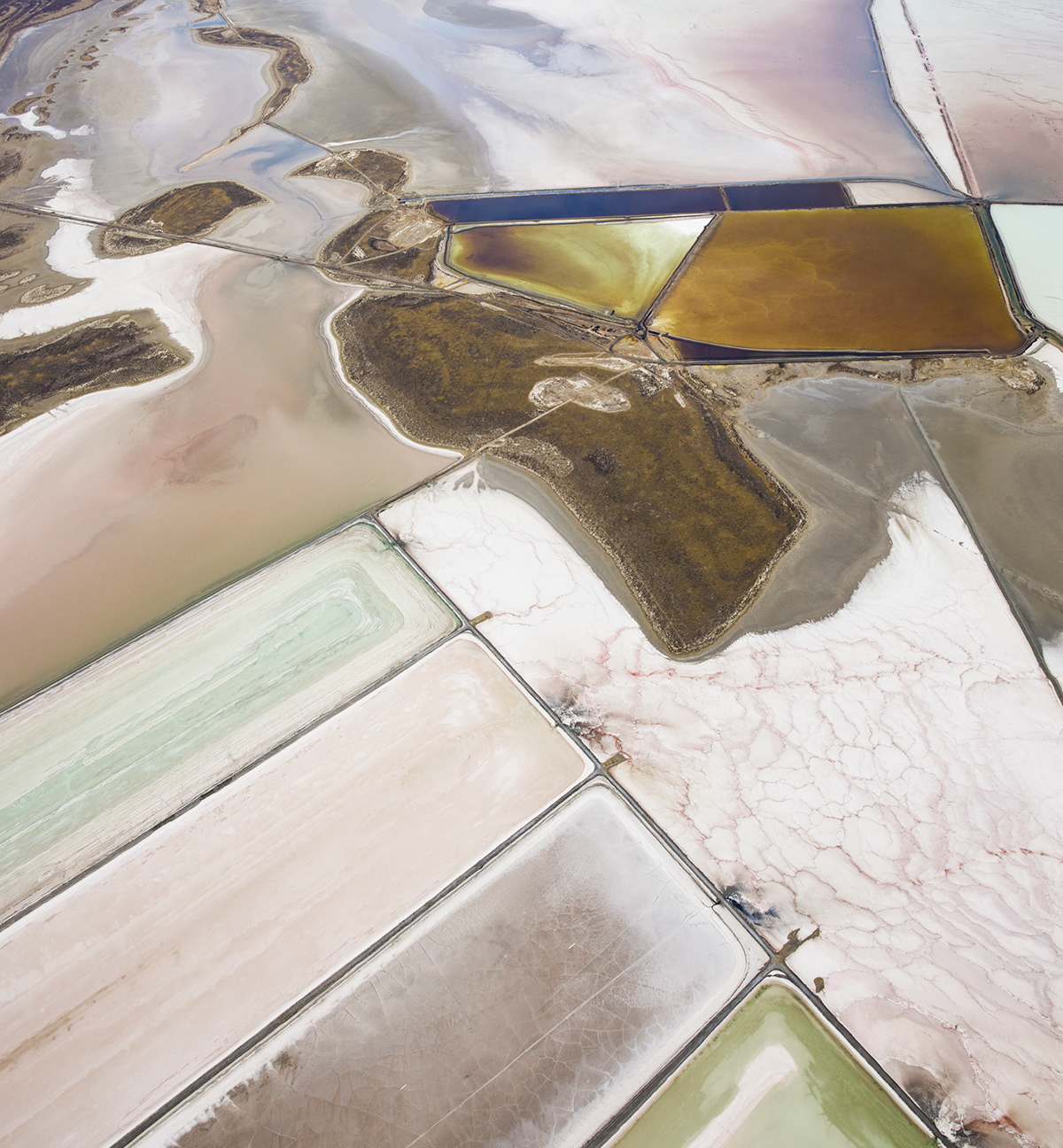 abstract Aerial Aerial Photography drone fine art Flying Salt Salt Lake City Salt ponds utah