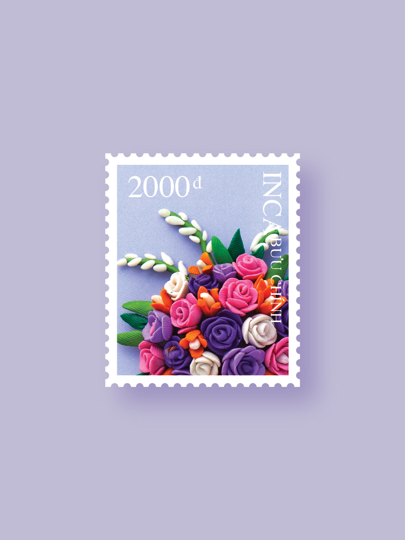 Inca stamp stamp happy new year