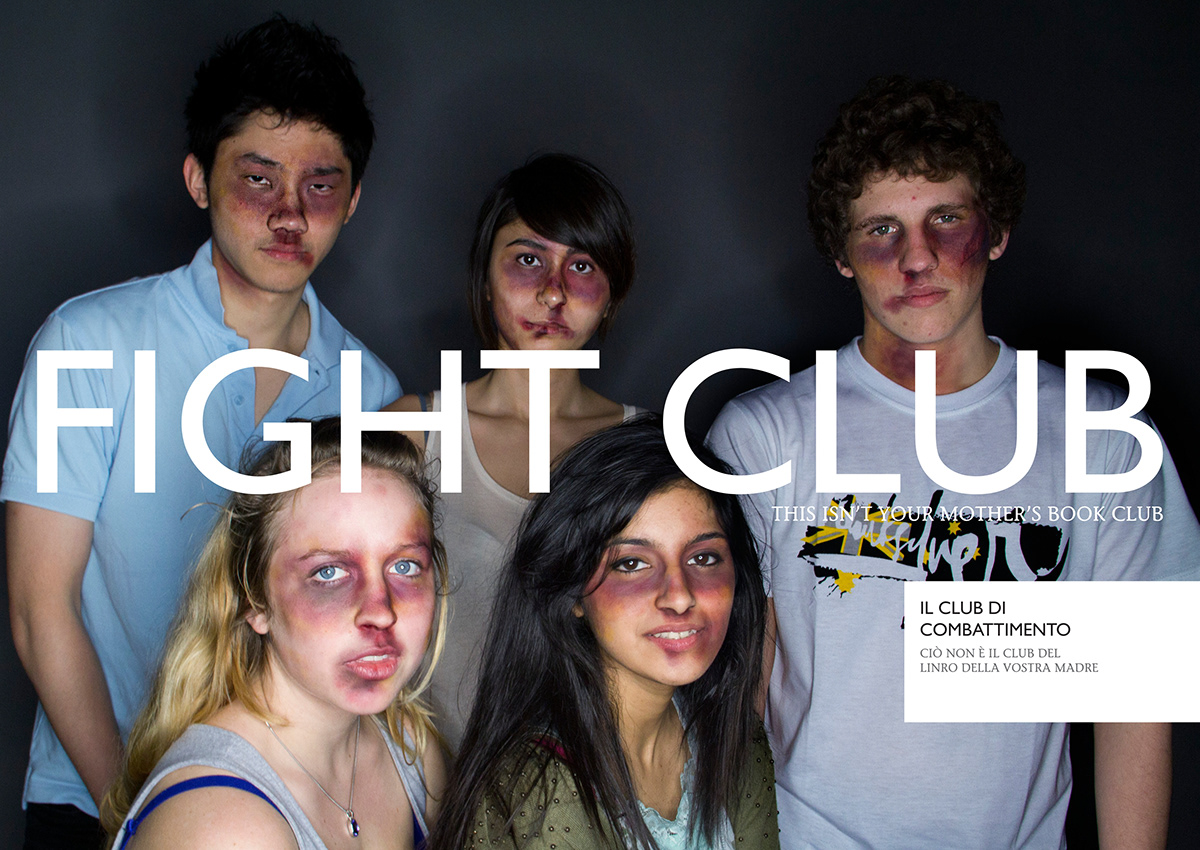 fight club makeup magazine colors