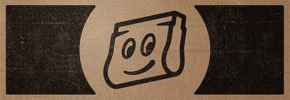 Mascot  tag  logo  branding  character  screen printing tag logo Character screen printing