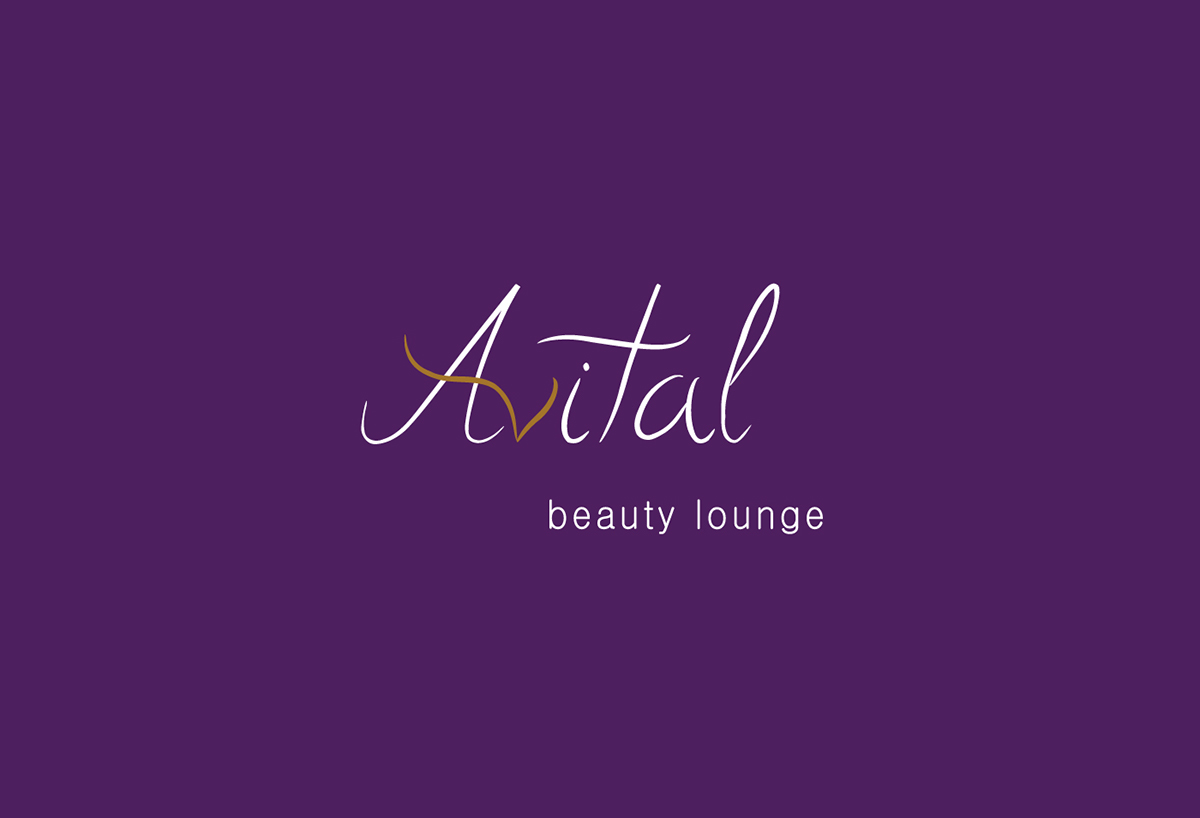 luxurious handwritten purple Stationery Logo Design logo identity Typeface font dandelion flower