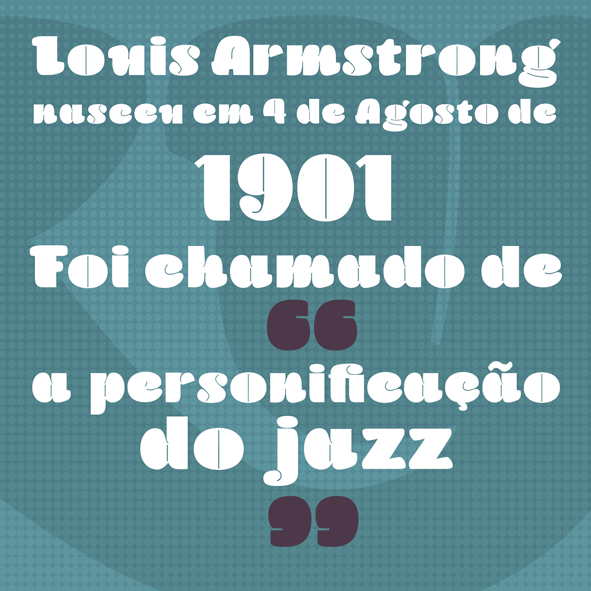 Leticia Rocha jazz tipografico semiotics semiótica Louis Armstrong tipografia Dixieland Opentype