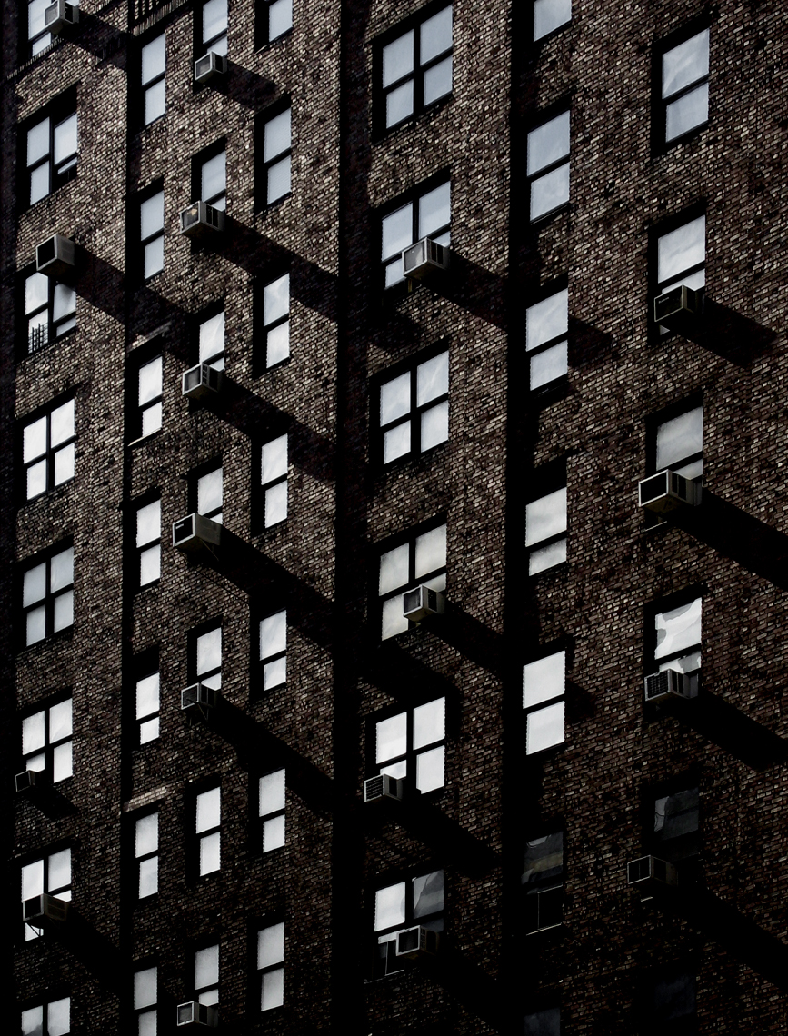 New York Manhattan architect structure pattern streets building Carsten Witte contrast nyc escher