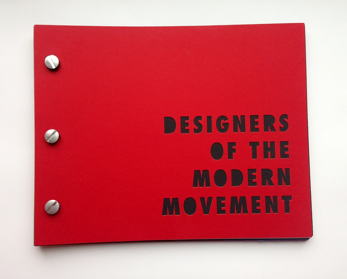 Modern  Movement book design