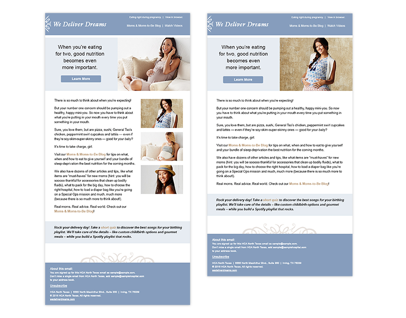 Adobe Portfolio marketingcollateral mailers postcard Selfmailer healthcare marketing   campaigns
