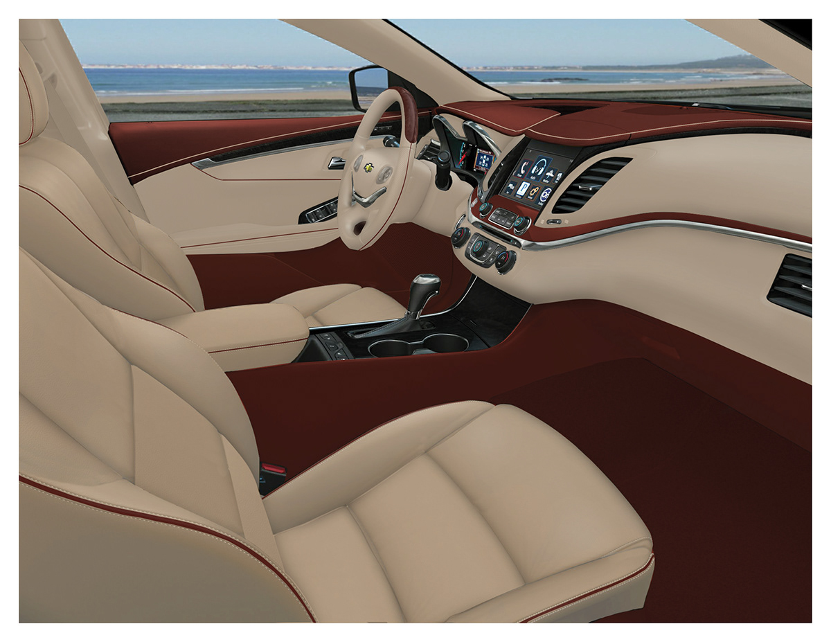CHEVY impala color trim material automotive   Interior